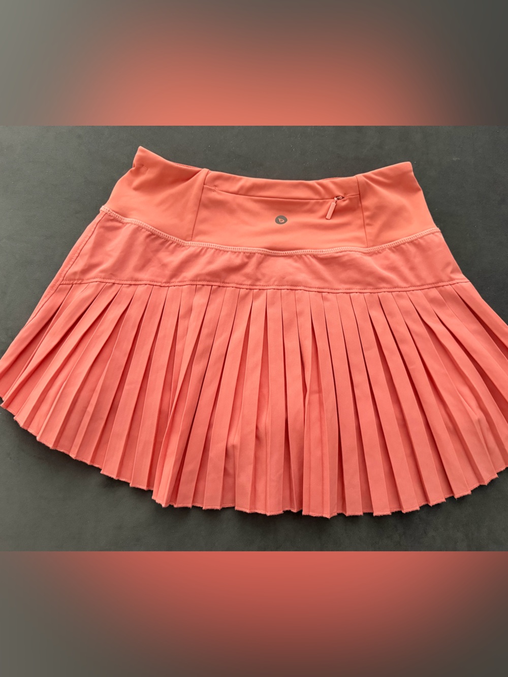 Baleaf Coral Pleated Athletic Skirt